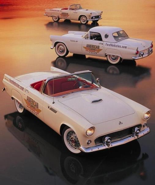 1956 Ford Thunderbird Convertible American Dream Car Tour